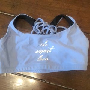 Peloton sports bra. Ride. Sweat. Love  size M